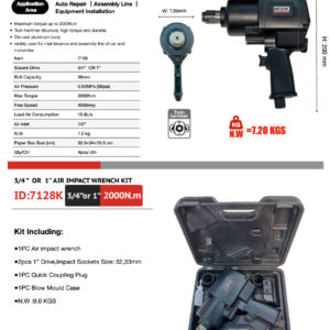 34 Súng Siết Ốc Khí Nén 3/4 Inch MOK - 7128