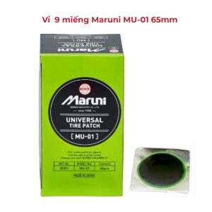 maruni-mu-01 Vỉ 9 Miếng Vá Lốp Maruni MU-01 Tròn 65mm