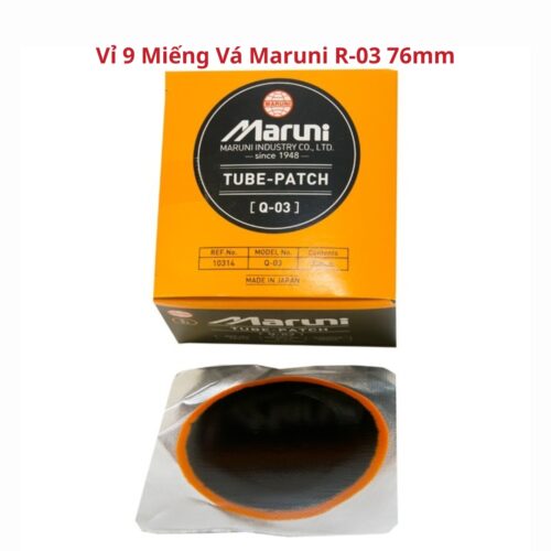 Vỉ 9 Miếng Vá Săm Maruni Q-03 61mm