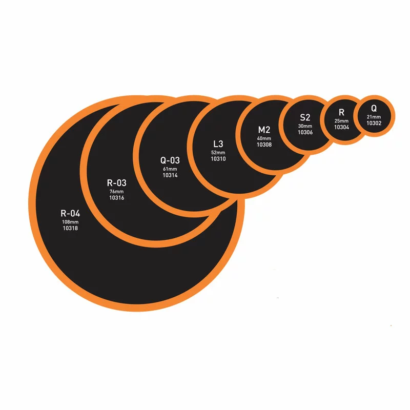 Vỉ 16 Miếng Vá Săm Maruni L3 52mm