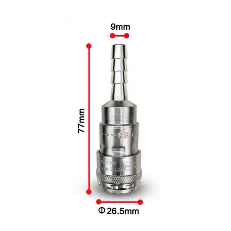 Đầu Nối Nhanh Ống Dẫn Khí Nén NITTO 200-20SH Bằng Thép