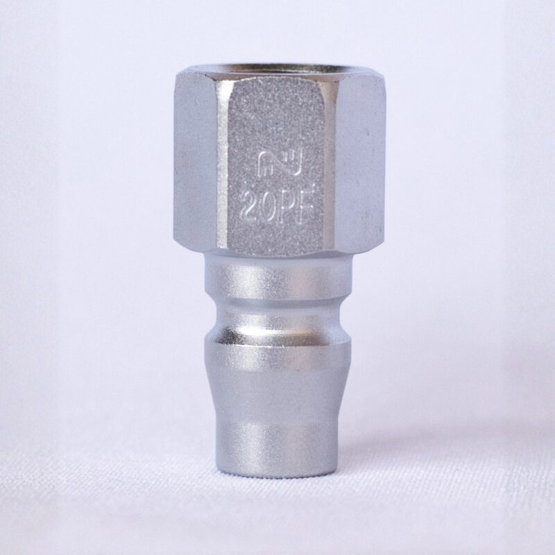 Đầu Nối Nhanh Khí Nén NITTO 20PF Bằng Thép Không Gỉ
