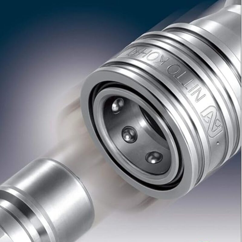 Đầu Nối Nhanh Khí Nén NITTO 30PF Bằng Thép Không Gỉ