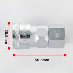 Đầu Nối Nhanh Ống Dẫn Khí Nén NITTO 30SF Bằng Thép