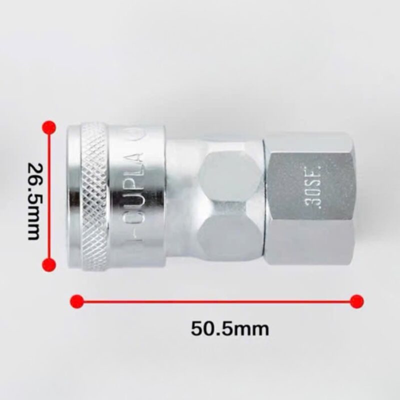 Đầu Nối Nhanh Ống Dẫn Khí Nén NITTO 30SF Bằng Thép