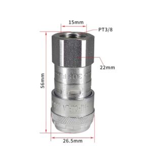 Đầu Nối Nhanh Ống Dẫn Khí Nén NITTO 30SF Bằng Thép