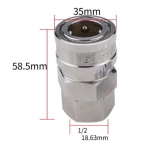 SP14359-NITTO 400SF 2 Đầu Nối Nhanh Ống Dẫn Khí Nén NITTO 400SF Bằng Thép