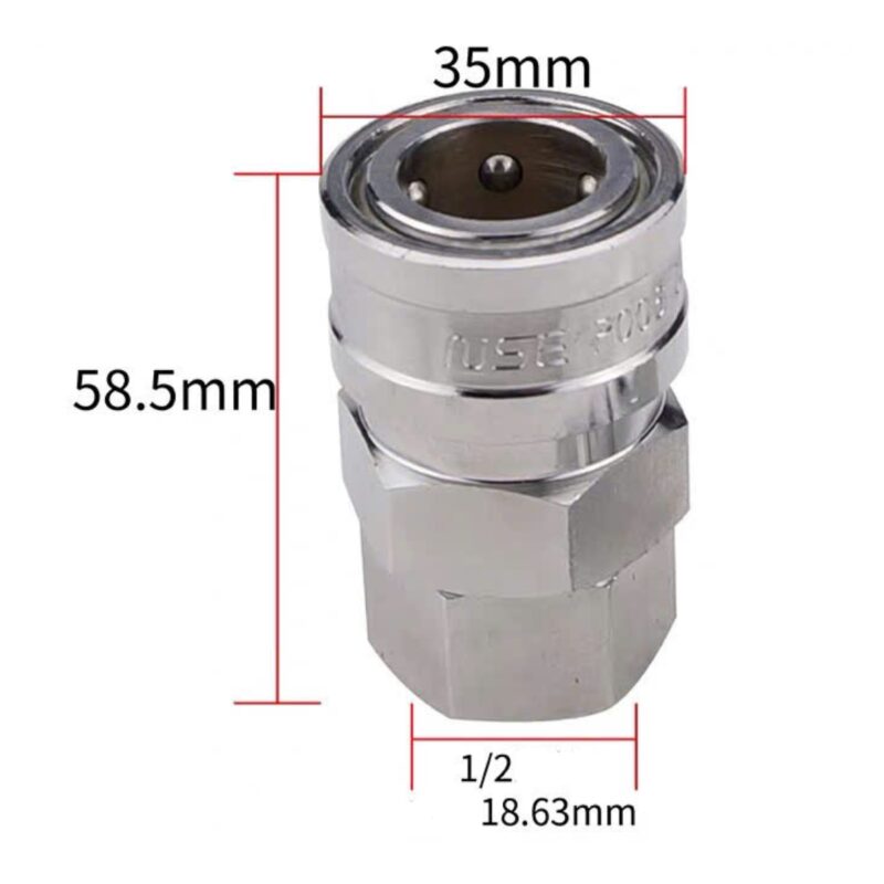 SP14359-NITTO 400SF 2 Đầu Nối Nhanh Ống Dẫn Khí Nén NITTO 400SF Bằng Thép