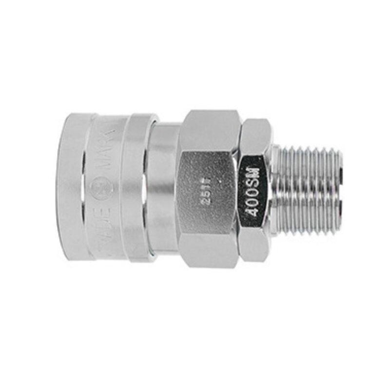 Đầu Nối Nhanh Ống Dẫn Khí Nén NITTO 400SM Bằng Thép