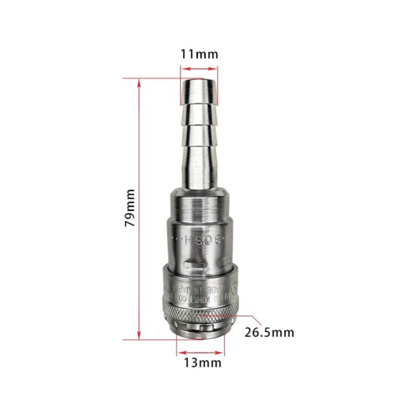 SP39499-NITTO 30SH-BL 2 Đầu Nối Nhanh Ống Dẫn Khí Nén NITTO 30SH-BL Bằng Thép