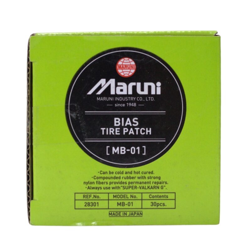 SP7912-MB-01 2 Miếng Vá Lốp Bố Chéo Maruni MB-01 Tròn 60mm (1 miếng)