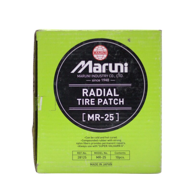 Miếng Vá Lốp Bố Thẳng Maruni MR-25 119X133mm