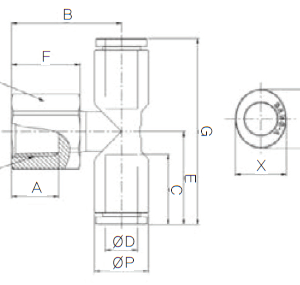 category3_21558509764 Đầu Nối Nhanh Sang-A One Touch Fitting GPTF 0601