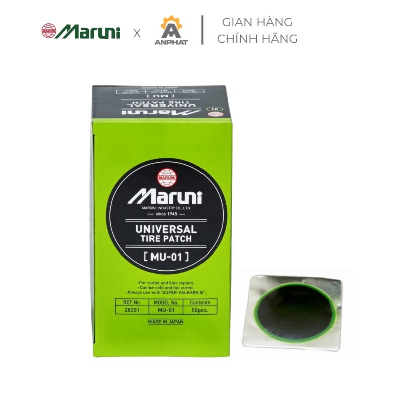 Maruni Mu - 01 Hộp 50 Miếng Vá Lốp Mu-01 65mm Maruni