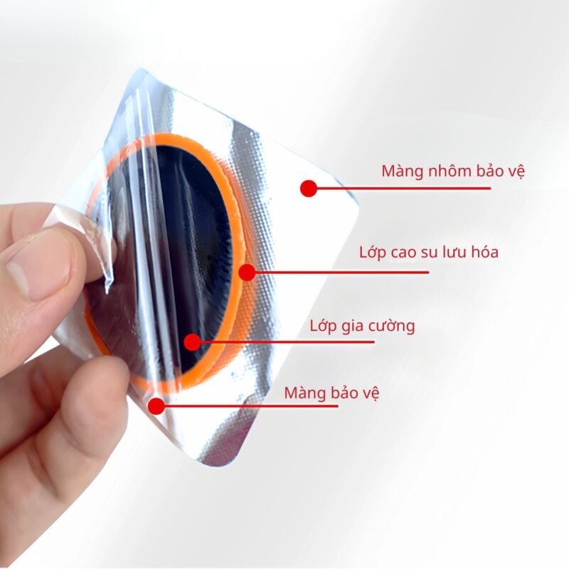 Hộp 30 Miếng Vá Săm R-03 76mm Maruni