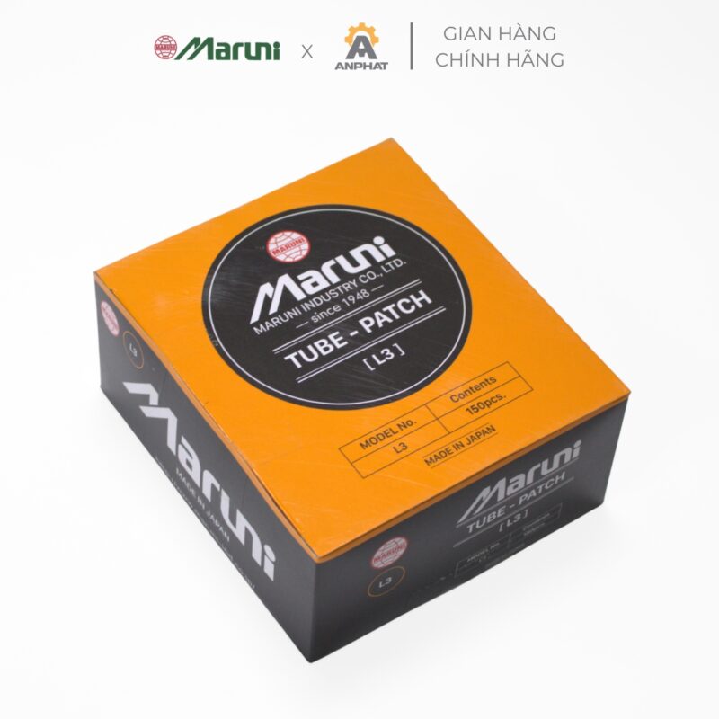Hộp 100 Miếng Vá Săm L3 52mm Maruni